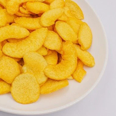 Vacuum Fried Yellow peach delicious